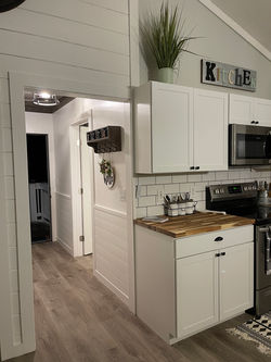 Newly remodeled kitchen