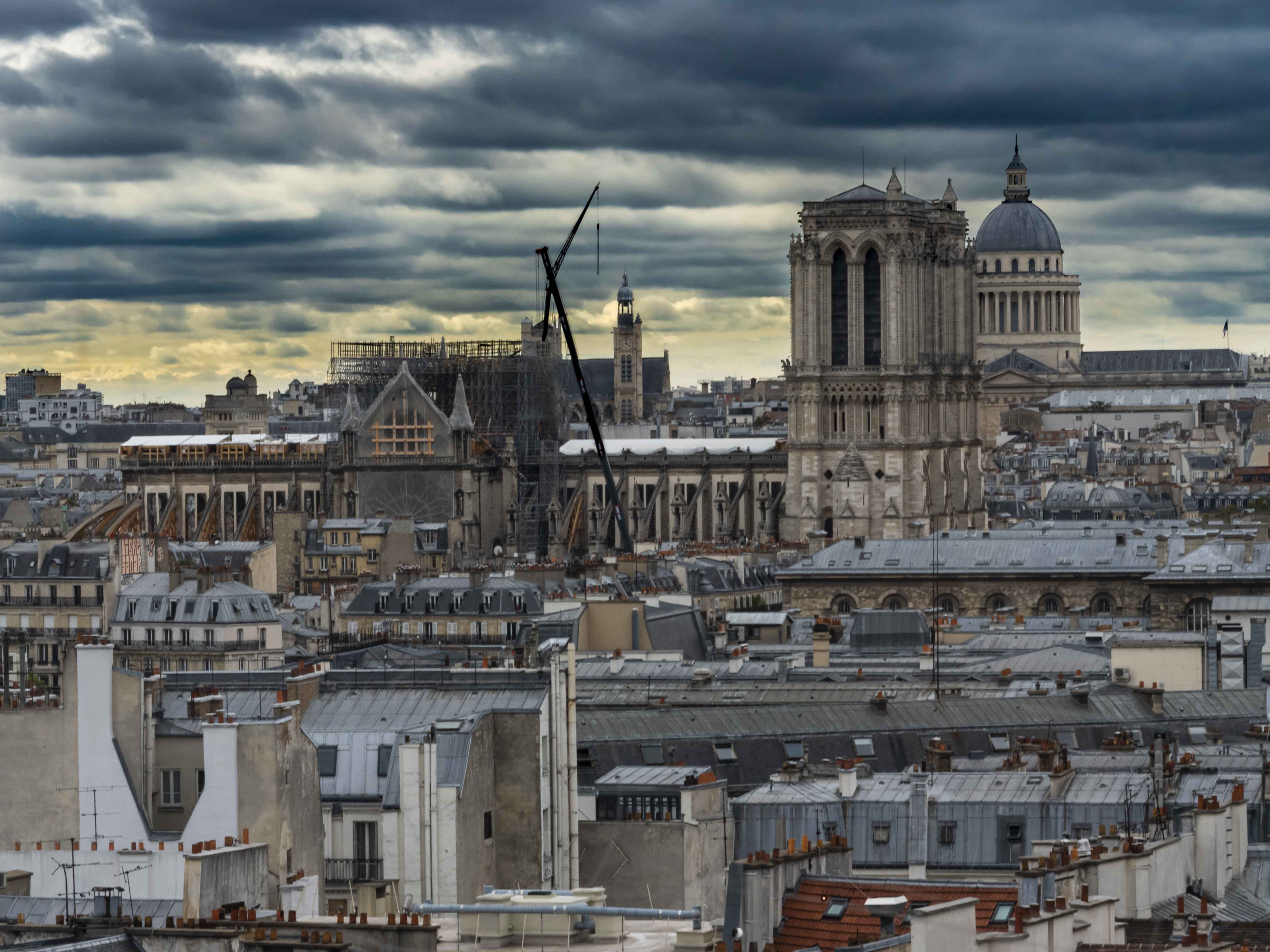 ND de Paris en travaux