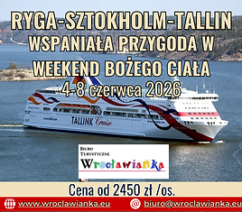 🌊 Weekend Bożego Ciała – Bałtycka Odyseja
4-8 czerwca 2026