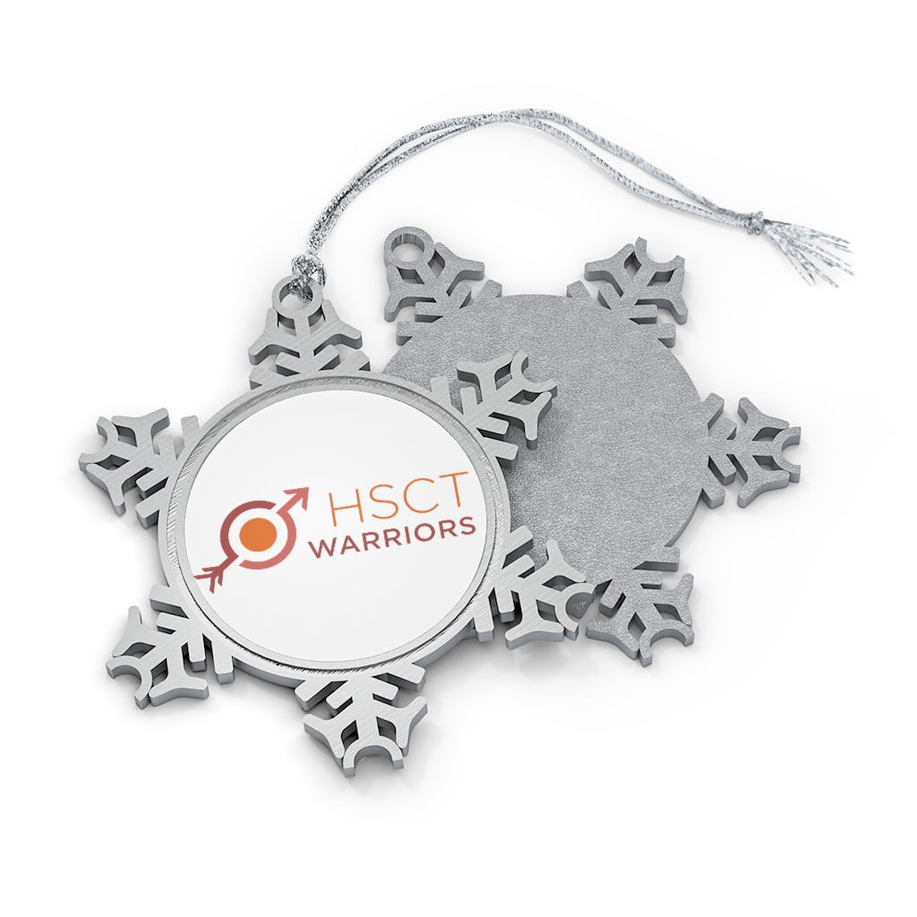 Pewter Snowflake Ornament