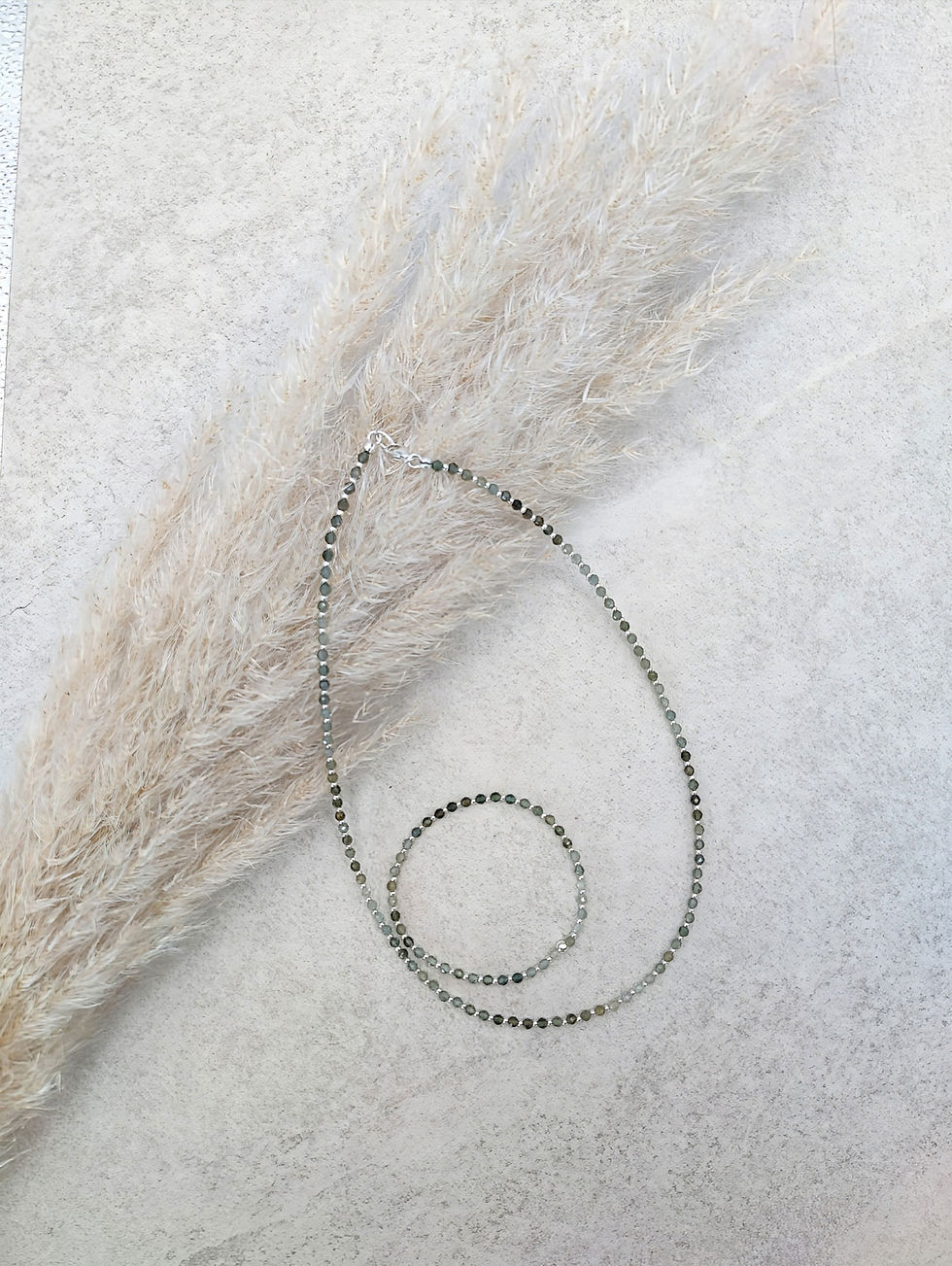 Tara | Turmalin grün Halskette