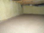 Crawl space before