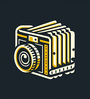 DALL·E 2023-11-10 19.54.17 - Design a logo for a photo album company, following the style 