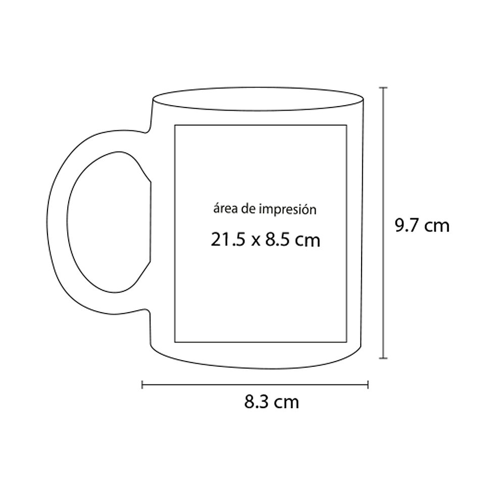 Miniatura: medida taza sublimada