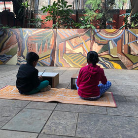 Observe the mural!