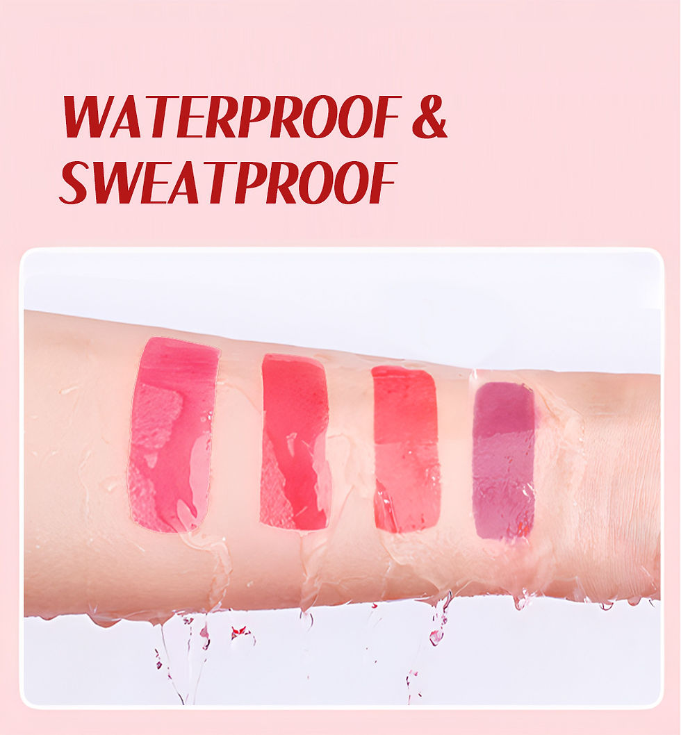 Miniatura: blush hidratante sexy brilho labial bochecha maquiagem cor longa duração