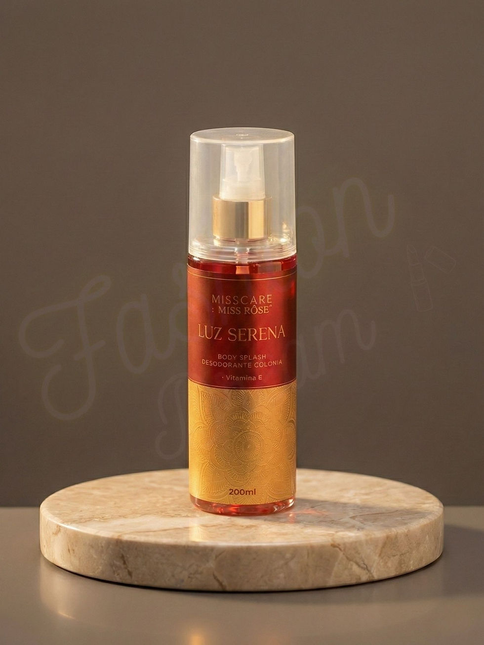 Miniatura: Body Splash Luz Serena Colônia Desodorante Feminina Adocicado Pêssego & Caramelo