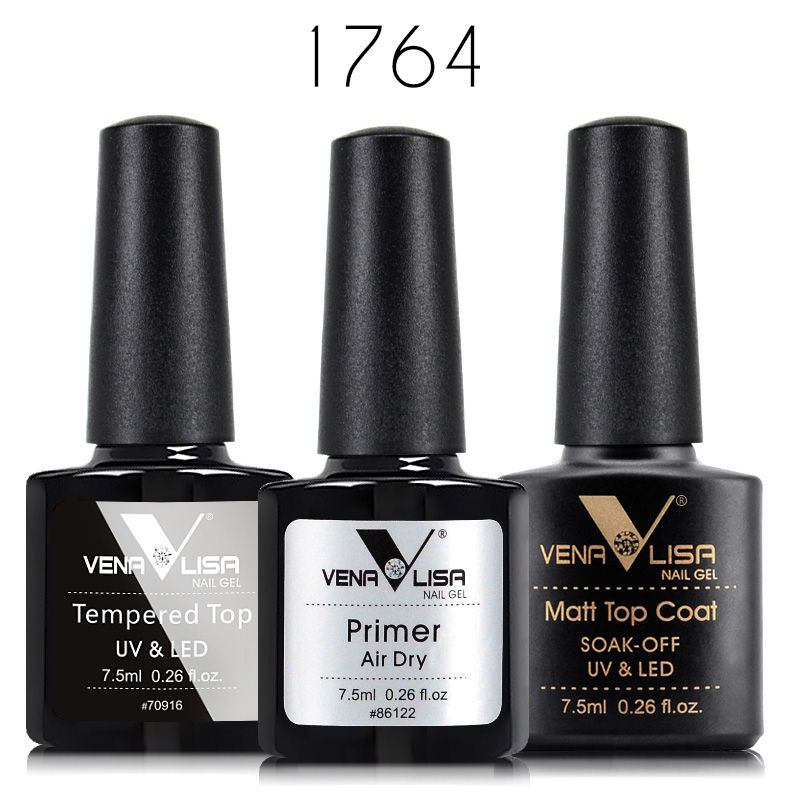 Miniatura: Venalisa kit de esmalte em gel para unhas, gel funcional sem ácido