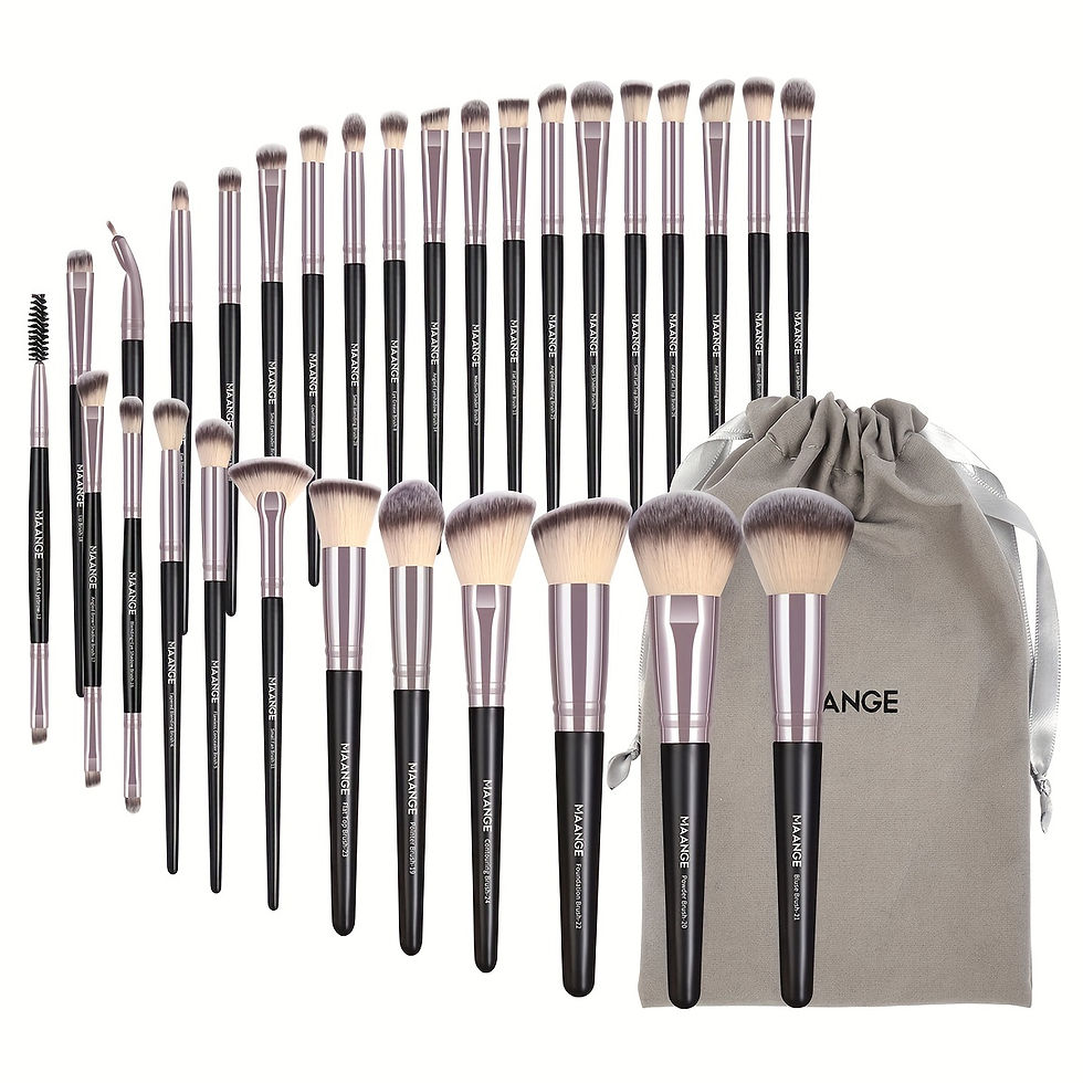 Miniatura: MAANGE-Professional Makeup Brush Set com Saco