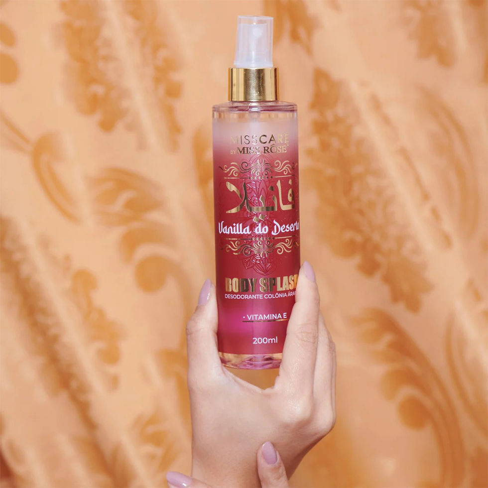 Miniatura: Body Splash Àrabe Desodorante Colônia Vanilla do Deserto 200ml - Miss Rôse