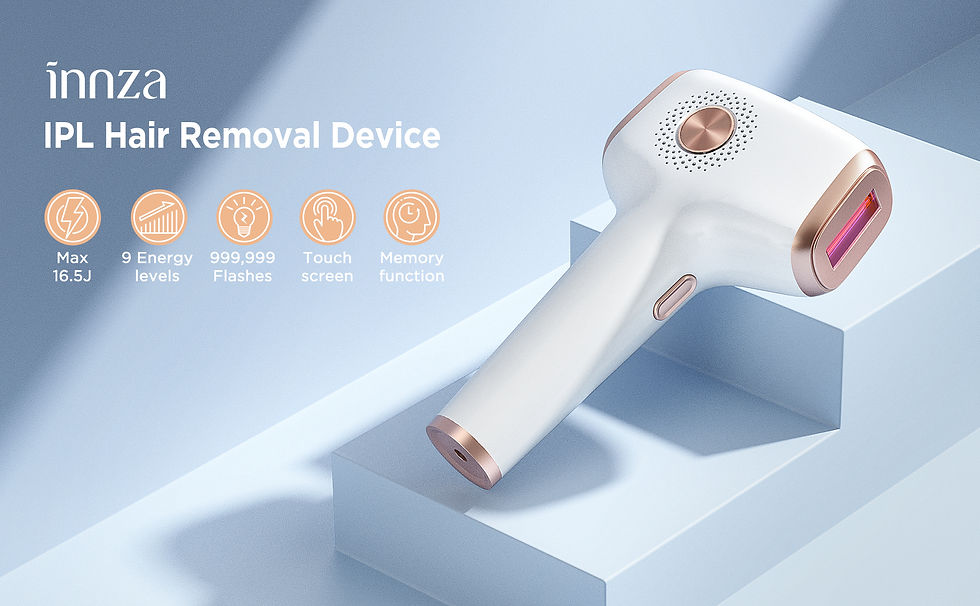 Miniatura: Remoção de pelos a laser INNZA removedor de pelos IPL indolor