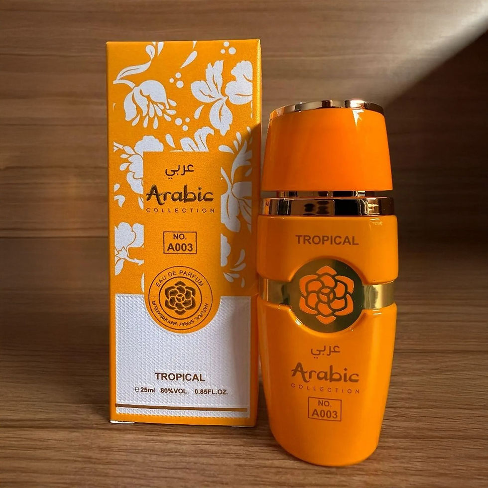 Miniatura: Perfume Árabe Feminino Tropical A003 – 25ml – Tropical Doce Baunilha