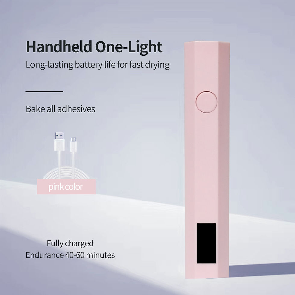 Miniatura: Yikoolin conveniente portátil lâmpada secador de unhas uv/led