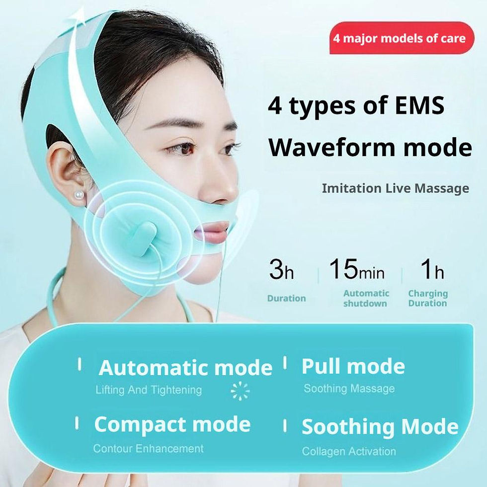 Miniatura: Ems microcorrente levantamento v dispositivo facial pulso inteligente
