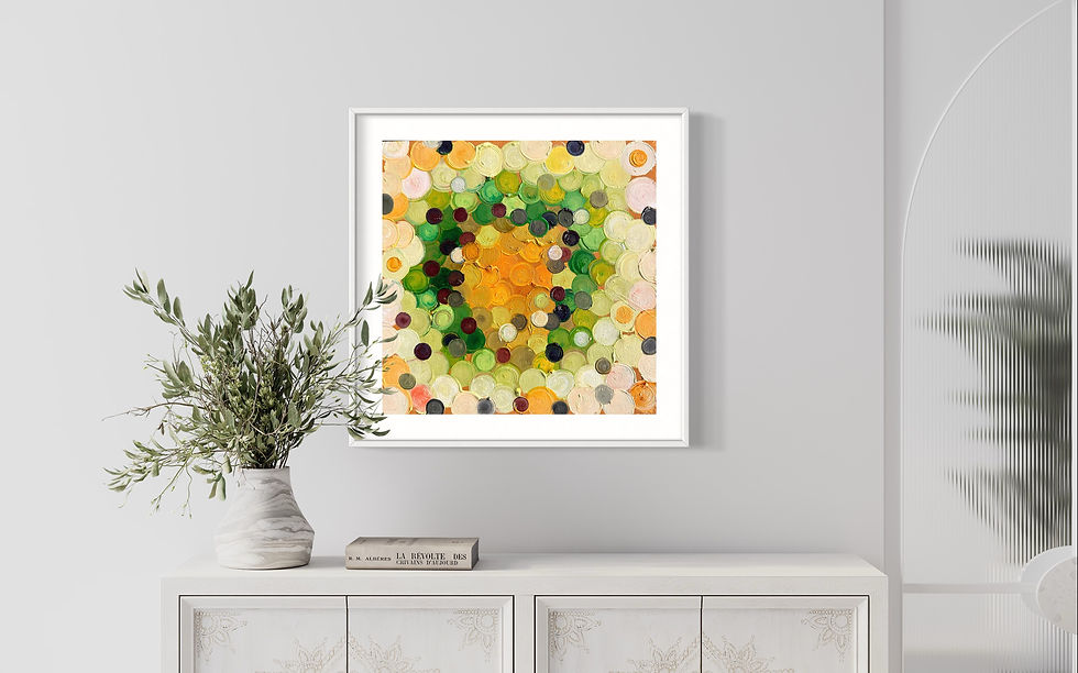 Thumbnail: Circle Series - Oil on Panel