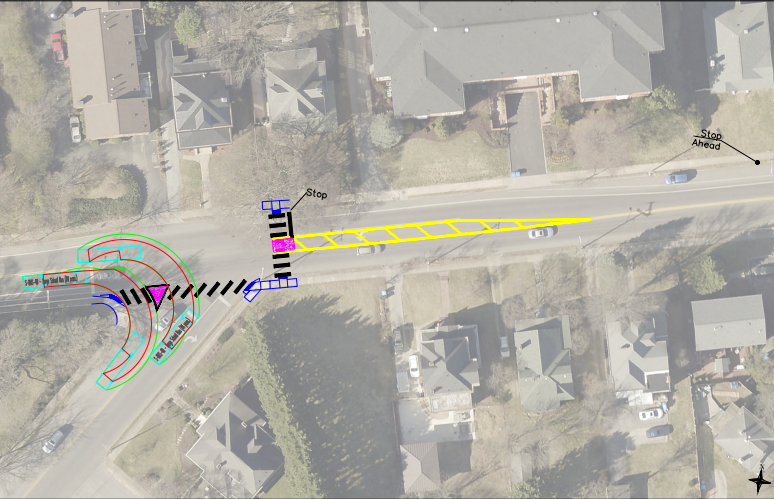 Proposed Intersection Improvement for Broadway and Avenham