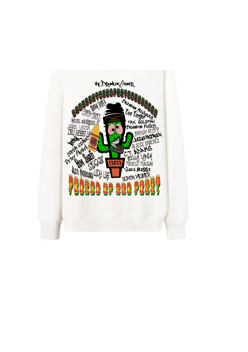 Thumbnail: White DNS FEST Sweater Back 