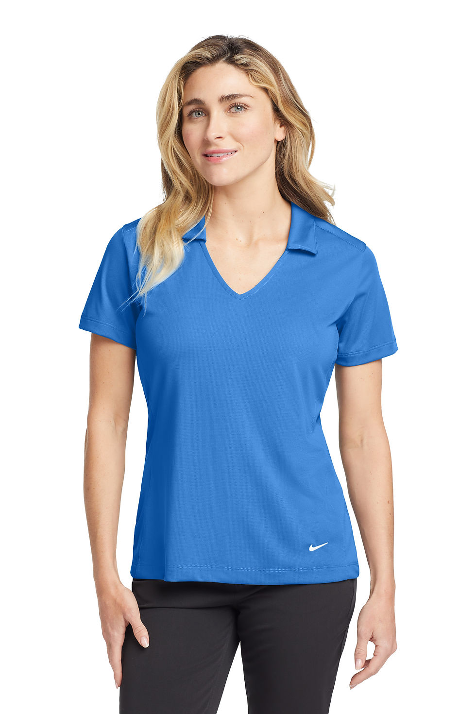 Thumbnail: Nike Ladies' Dri-Fit Vertical Mesh Polo