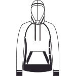 Thumbnail: Women's Pullover Hoodie--Love Embroidered