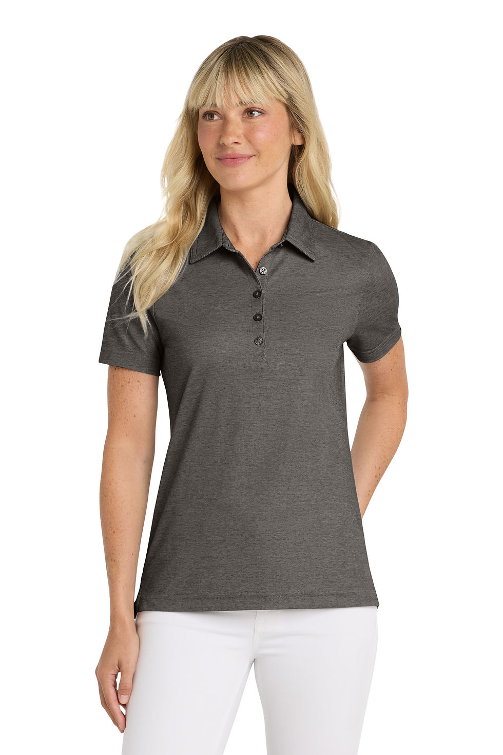 Thumbnail: TravisMathew Ladies Oceanside Heather Polo