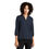 Thumbnail: Front view of Mercer+Mettle Ladies Stretch Crepe 3/4-Sleeve Blouse