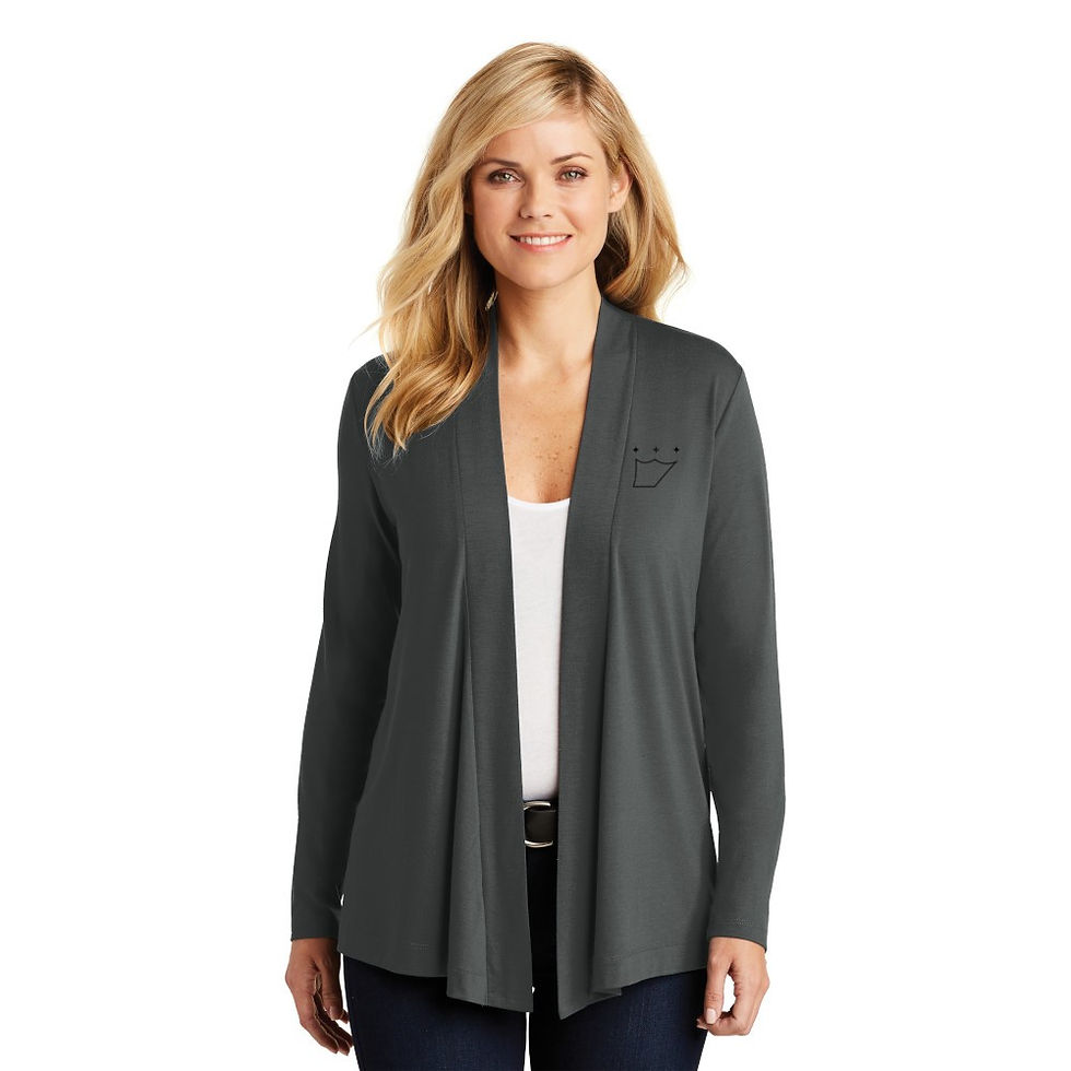 Thumbnail: LL5430 Women’s Concept Open Cardigan with Logo