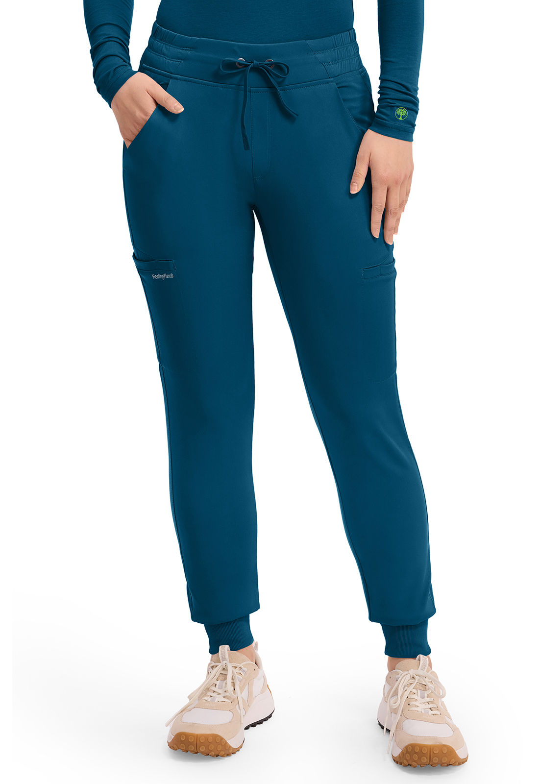MCC Ladies' Scrub Pants--Healing Hands Rhea Maricopa Community College