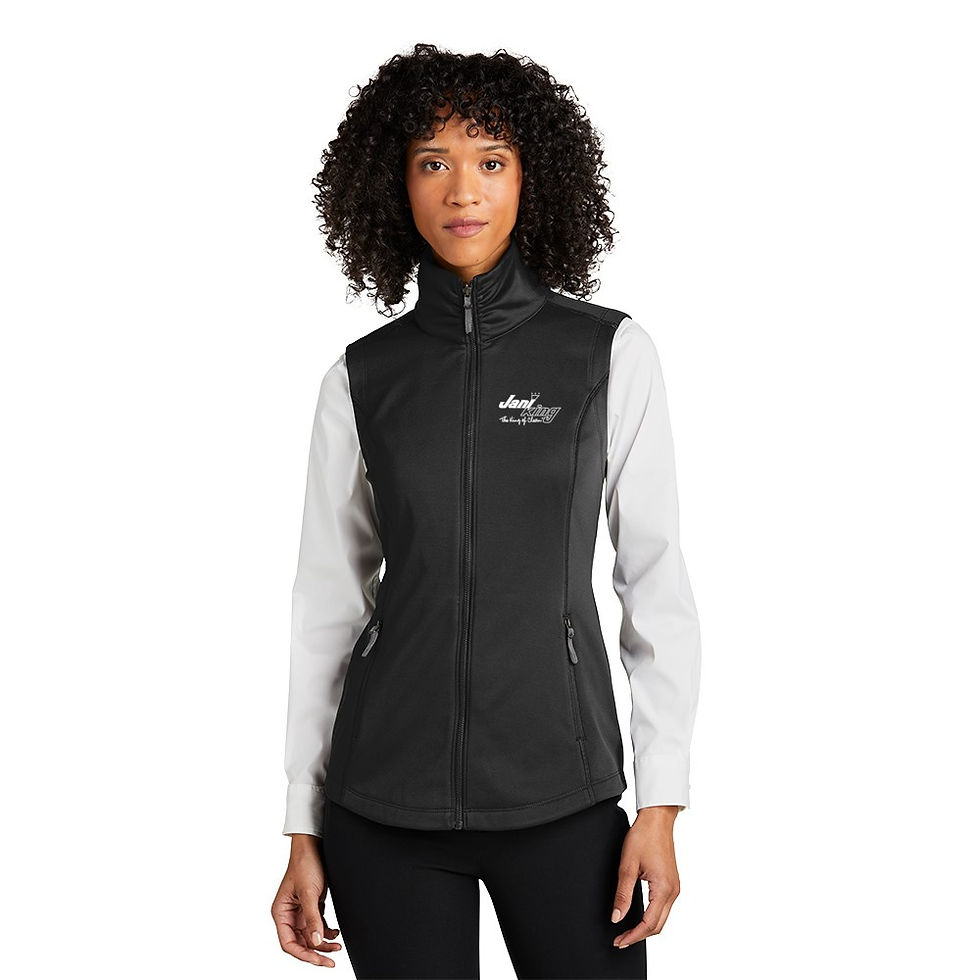 Thumbnail: WL906 Women's Collective Smooth Fleece Vest with Logo