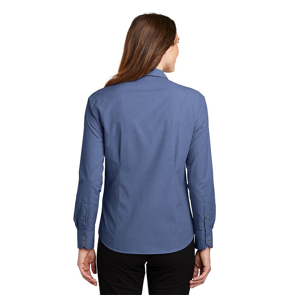 Ladies' Crosshatch Easy Care Shirt