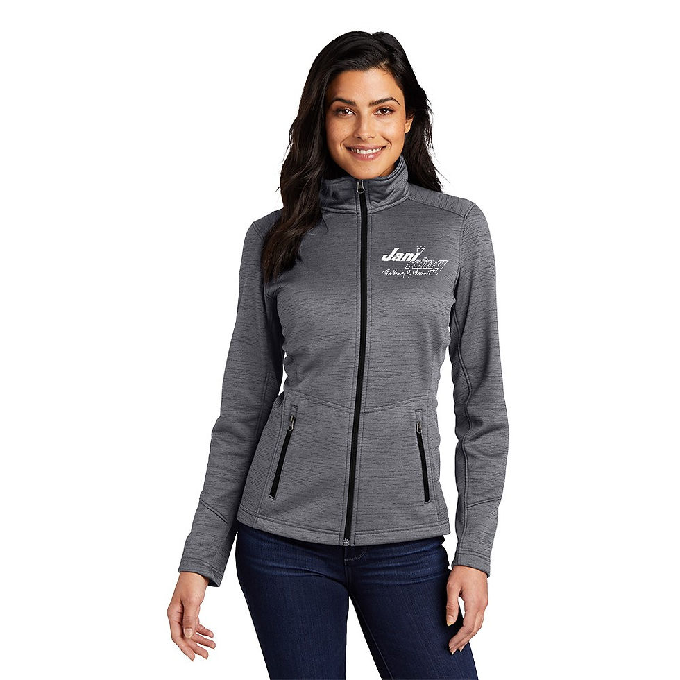 Thumbnail: WL231 Ladies Digi Stripe Fleece Jacket with Logo