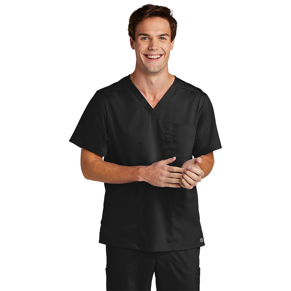 Thumbnail: Men's Scrub Top -- Wink Premiere V-Neck
