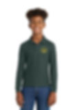 Unisex Kids' Glenview Adventist Academy Long Sleeve Logo Polo