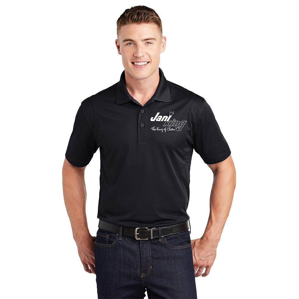 Thumbnail: Jani King Men's Long Lasting Polo ST650