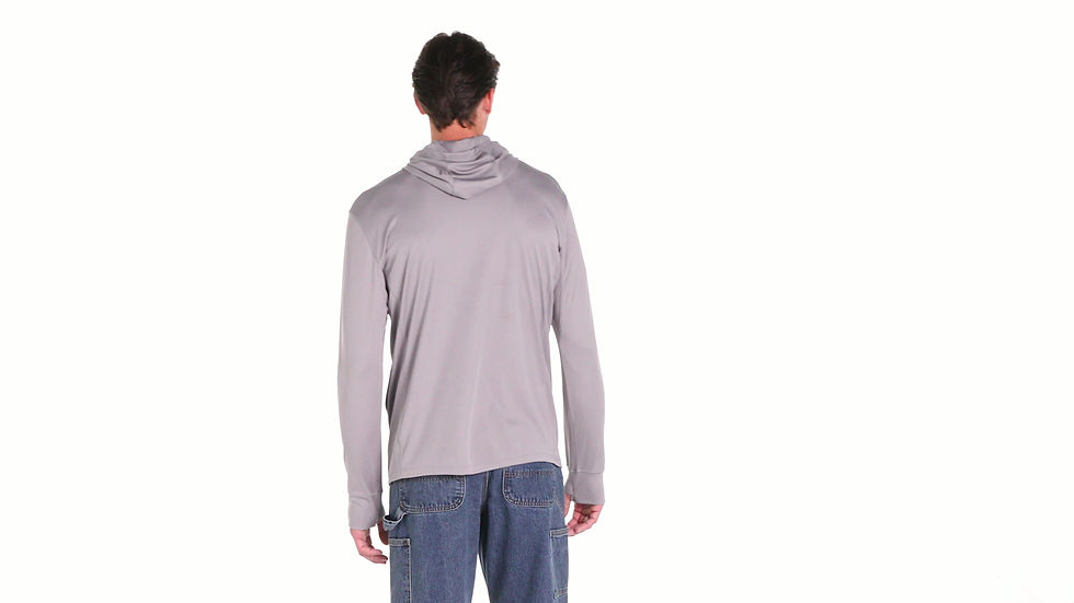 Thumbnail: Unisex T-Shirt--Carhartt Force® Sun Defender™ Long Sleeve Hooded