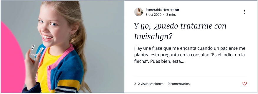 Odontopediatra Esmeralda Herrero