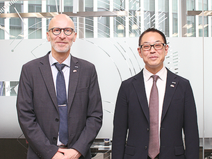 Børge Hetland, COO of NAVTOR and Hiroaki Kitano, Representative Director of NAVTOR Japan