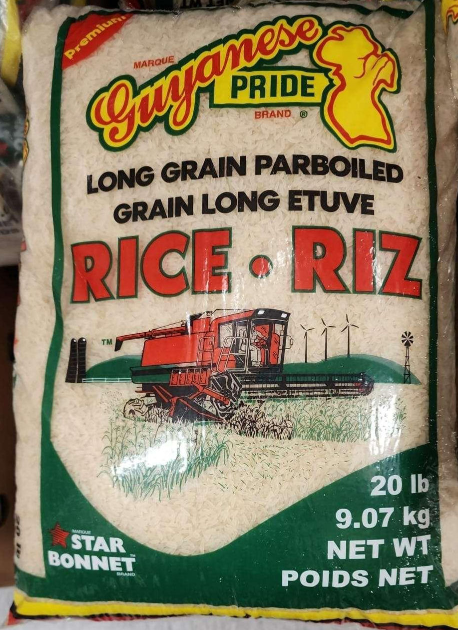 Riz étuvé guyanais 10 lb