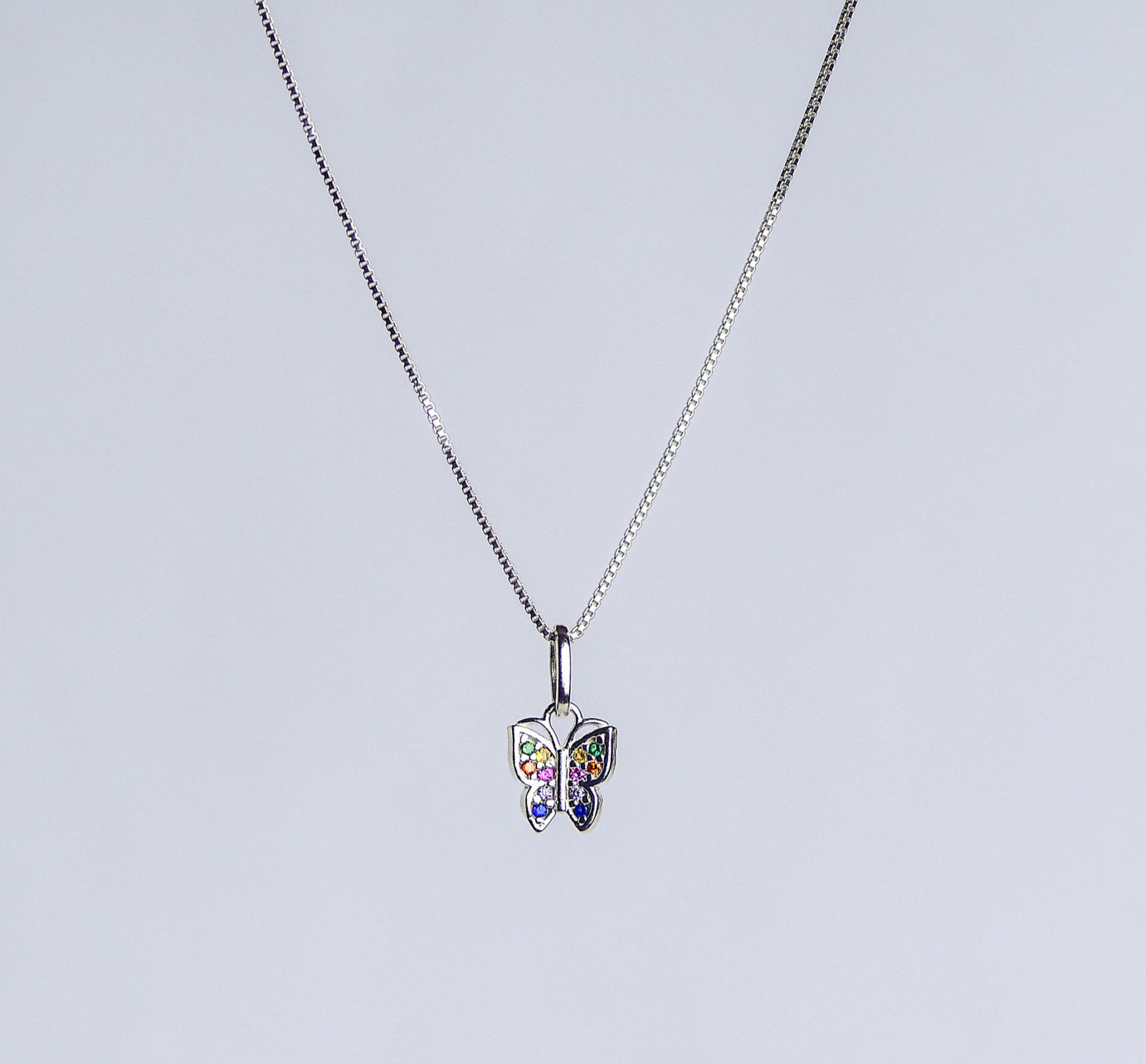 Colar Infantil Borboleta Colors