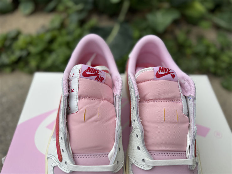 TS x AJ 1 LOW "SAIL TROPICAL PINK"