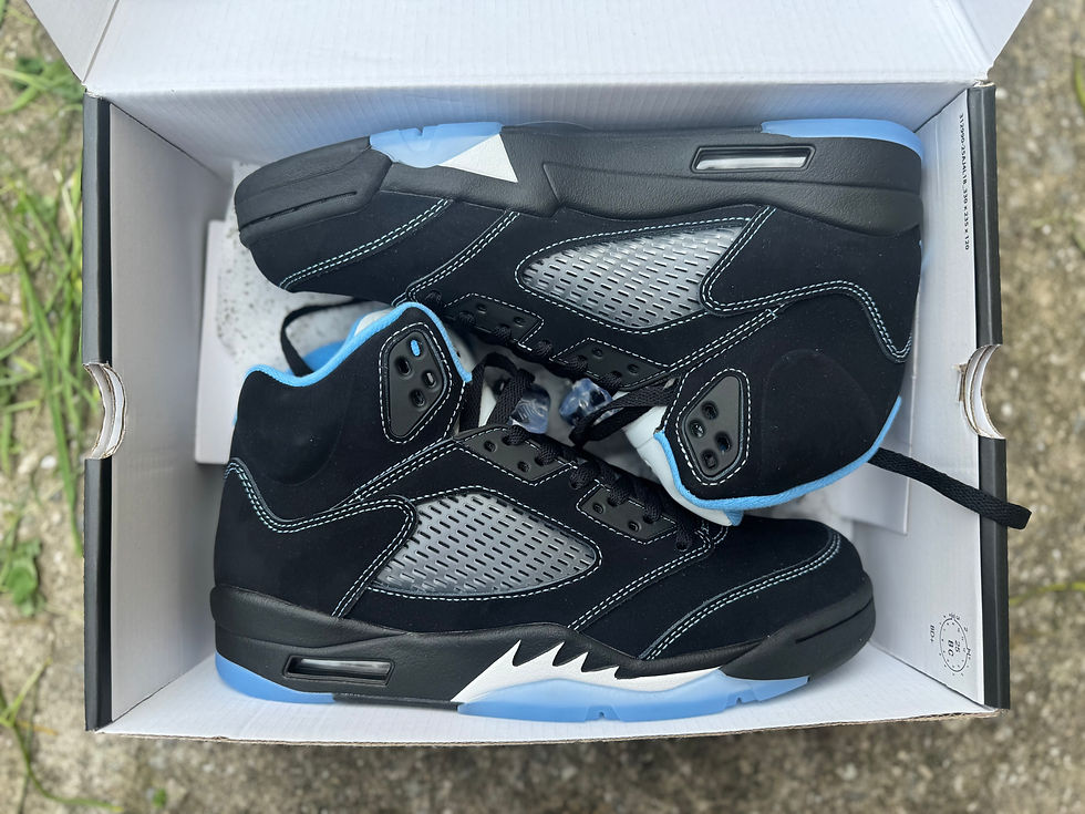 Thumbnail: AJ 5 "BLACK CAROLINA/UNC"