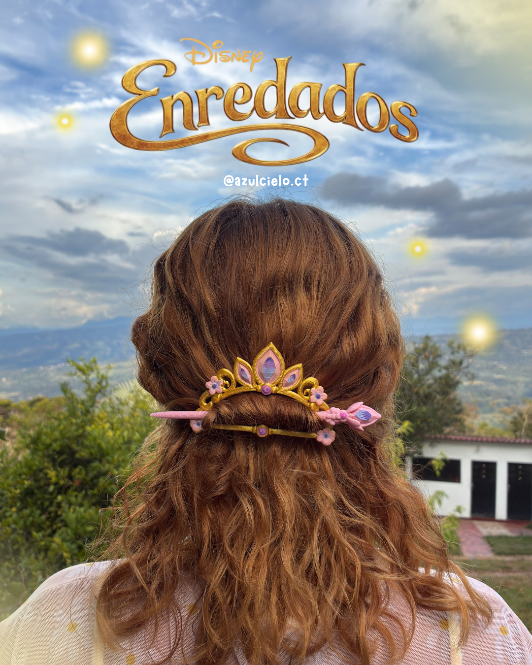 Hairclips Colección Rapunzel 👸🏼💖✨CORONA