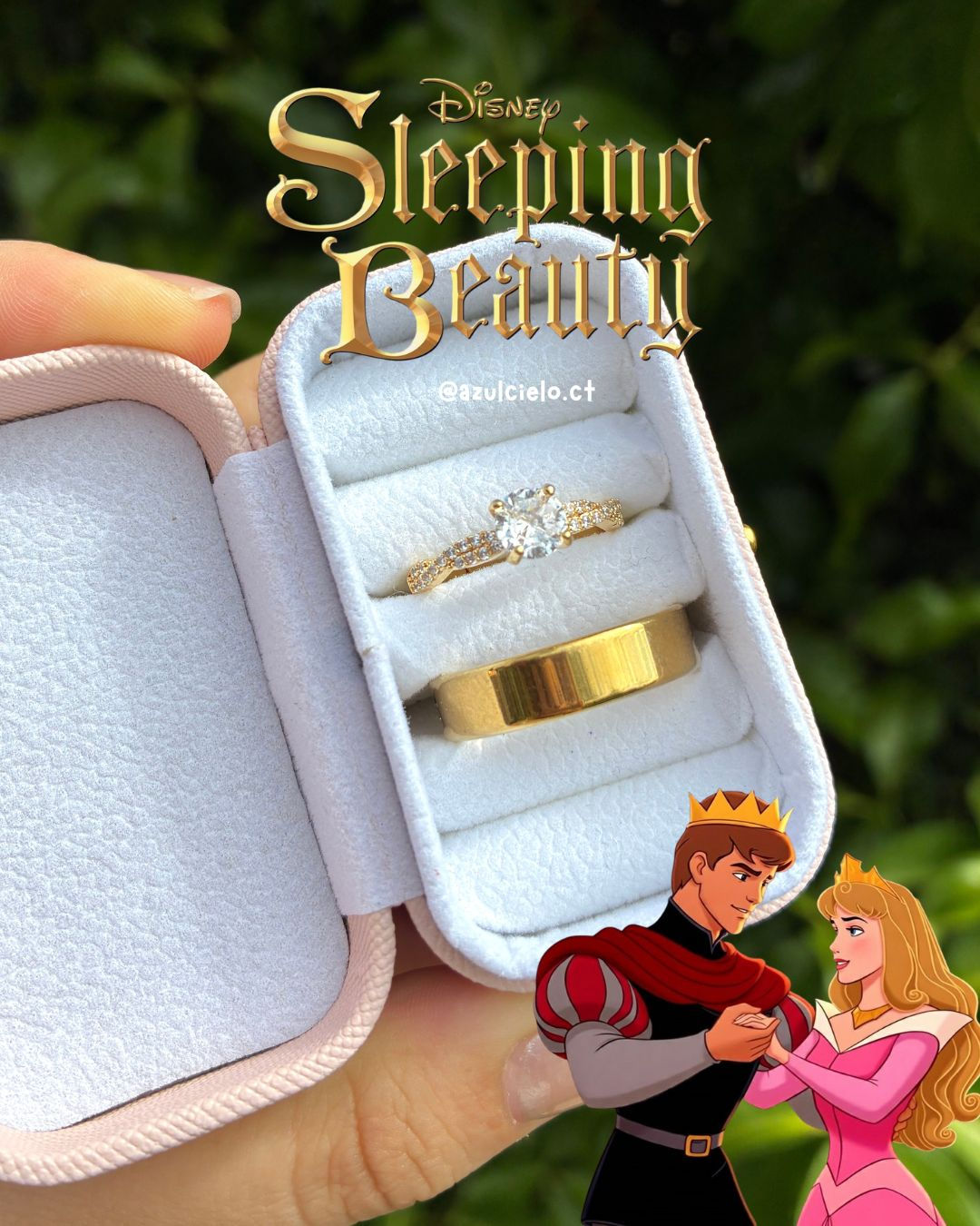 Anillitos Bella Durmiente 👑👸🏼✨