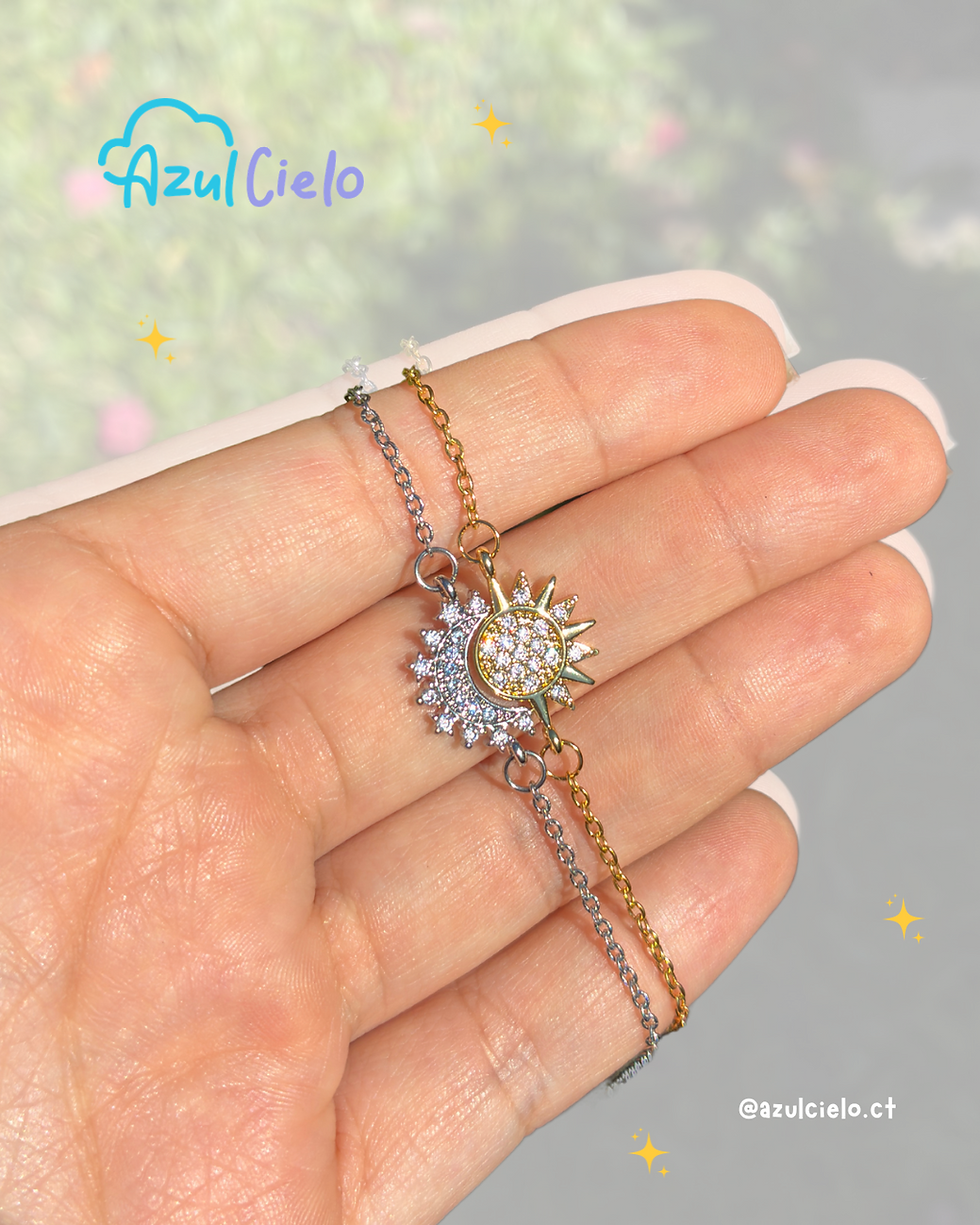 Miniatura: Manillas Sol y Luna ☀️🌙