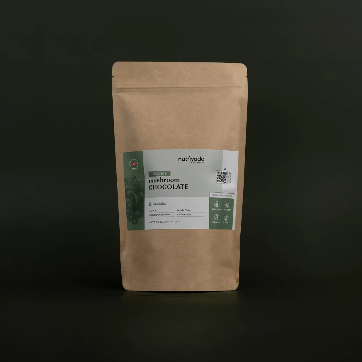 Balance Cacao au Maitake recharge