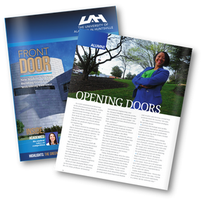 Talitha Featured in the UAH Magazine 2015 Summer Issue