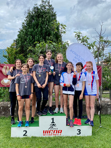 Doppietta U16 alla staffetta di Ligornetto - Elena sempre più veloce