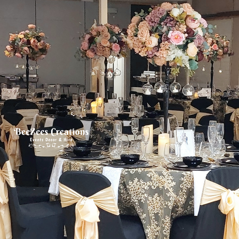 Black & Gold Decor