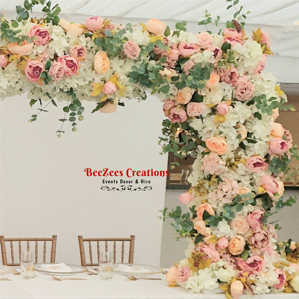 Thumbnail: Top Table Floral Bridge