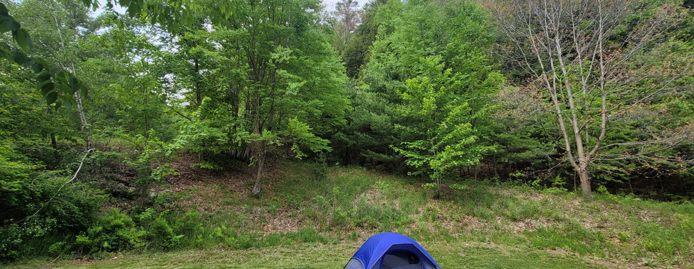 tent camping in new england