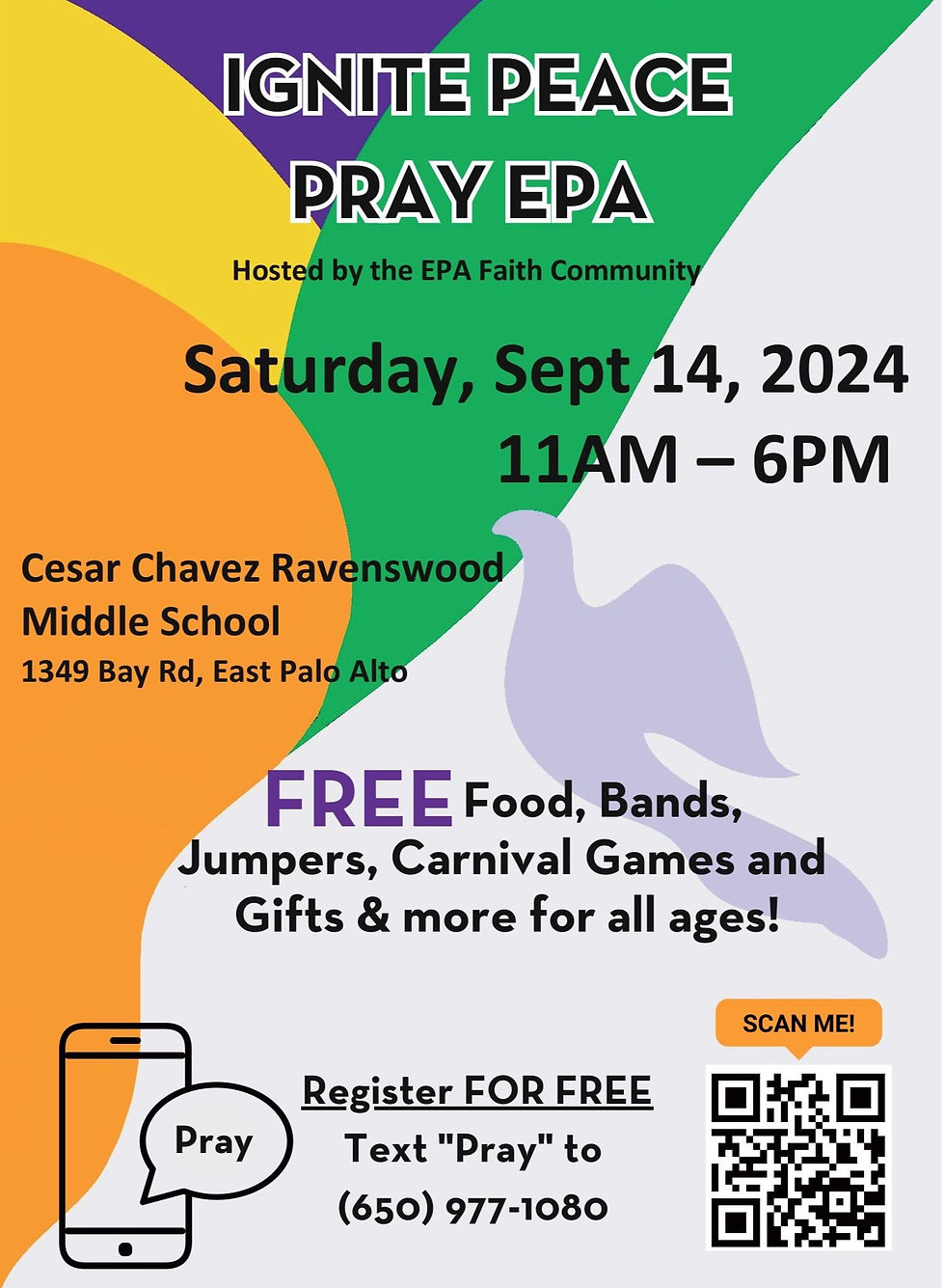 Ignite Peace Pray EPA 2024